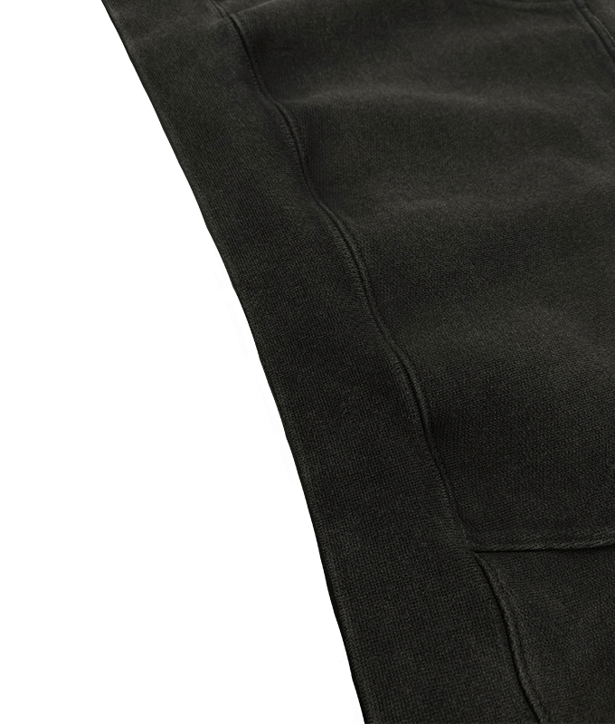 Ultra Heavyweight Hoodie- Black Vintage 2