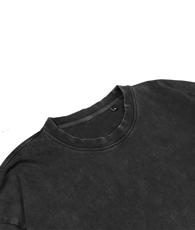 Heavy Luxury Tee Longsleeve - Vintage Black