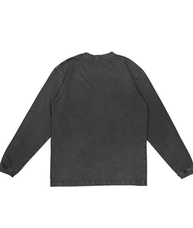 Heavy Luxury Tee Longsleeve - Vintage Black
