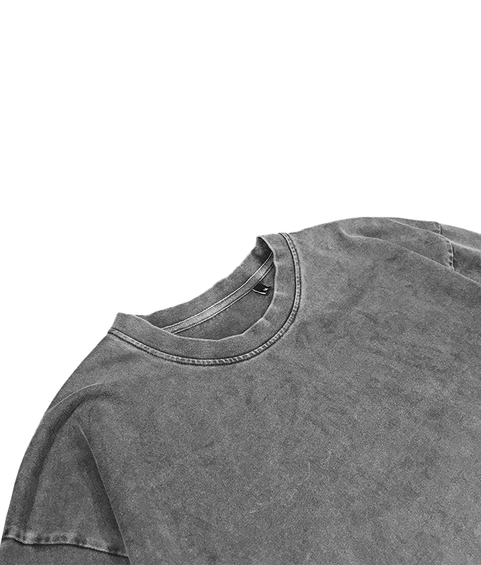 Heavy Luxury Tee Longsleeve - Vintage Gray